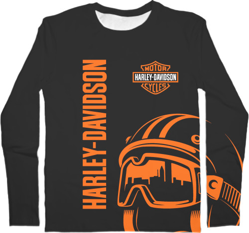 Kids' Longsleeve Shirt 3D - Harley-Davidson [5] - Mfest