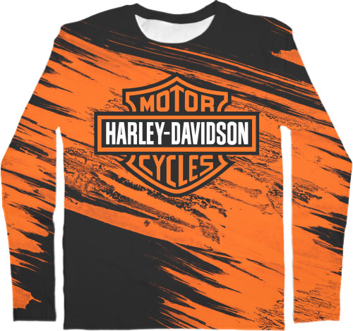 Men's Longsleeve Shirt 3D - Harley-Davidson [1] - Mfest