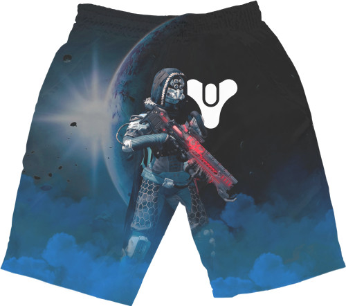 Men's Shorts 3D - DESTINY [2] - Mfest