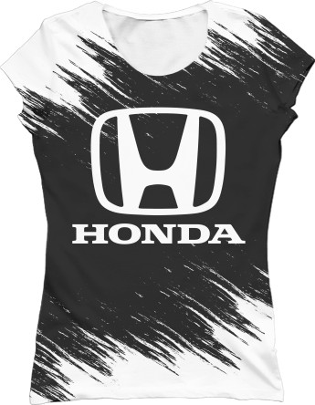 Women's T-Shirt 3D - HONDA [4] - Mfest