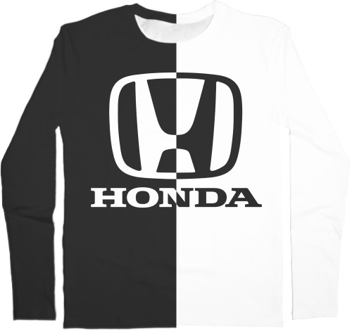 Men's Longsleeve Shirt 3D - HONDA [2] - Mfest