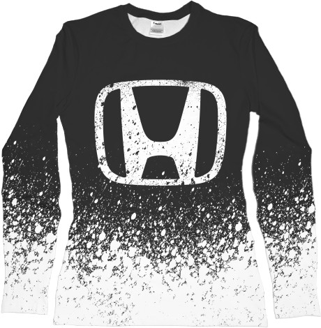 Women's Longsleeve Shirt 3D - HONDA [1] - Mfest