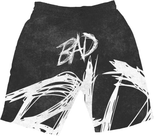 Men's Shorts 3D - XXXTENTACION (BAD) - Mfest