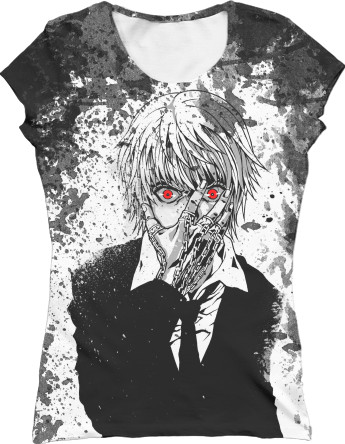 Women's T-Shirt 3D - KURAPIKA (Hunter x Hunter) - Mfest