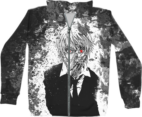 Kids' Zip-through Hoodie 3D - KURAPIKA (Hunter x Hunter) - Mfest