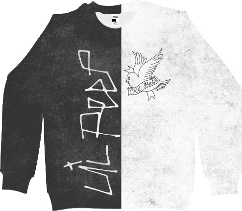 Men's Sweatshirt 3D - LIL PEEP [2] - Mfest