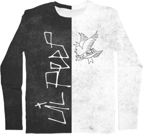 Men's Longsleeve Shirt 3D - LIL PEEP [2] - Mfest