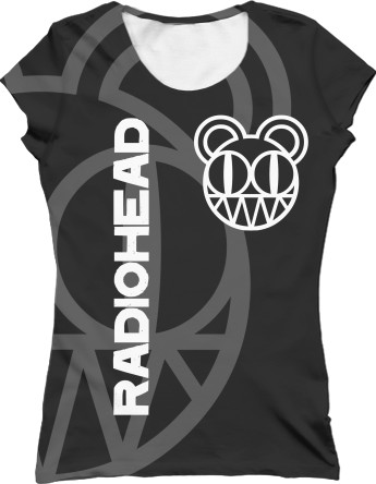 Women's T-Shirt 3D - RADIOHEAD [2] - Mfest