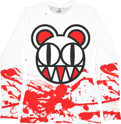 Women's Longsleeve Shirt 3D - RADIOHEAD [4] - Mfest