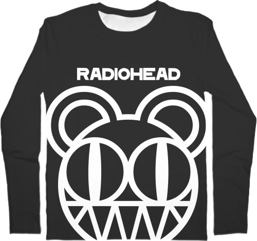 Men's Longsleeve Shirt 3D - RADIOHEAD [1] - Mfest