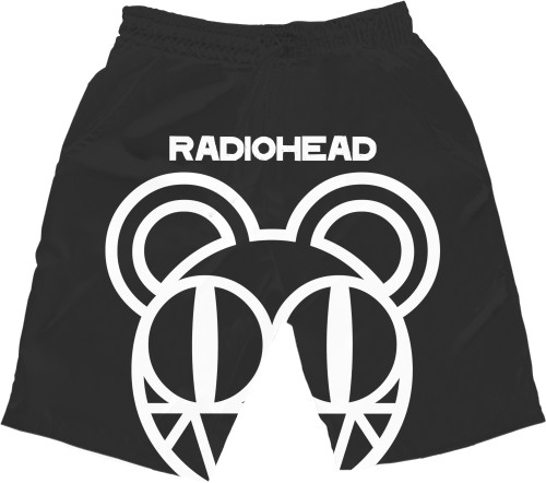 Men's Shorts 3D - RADIOHEAD [1] - Mfest