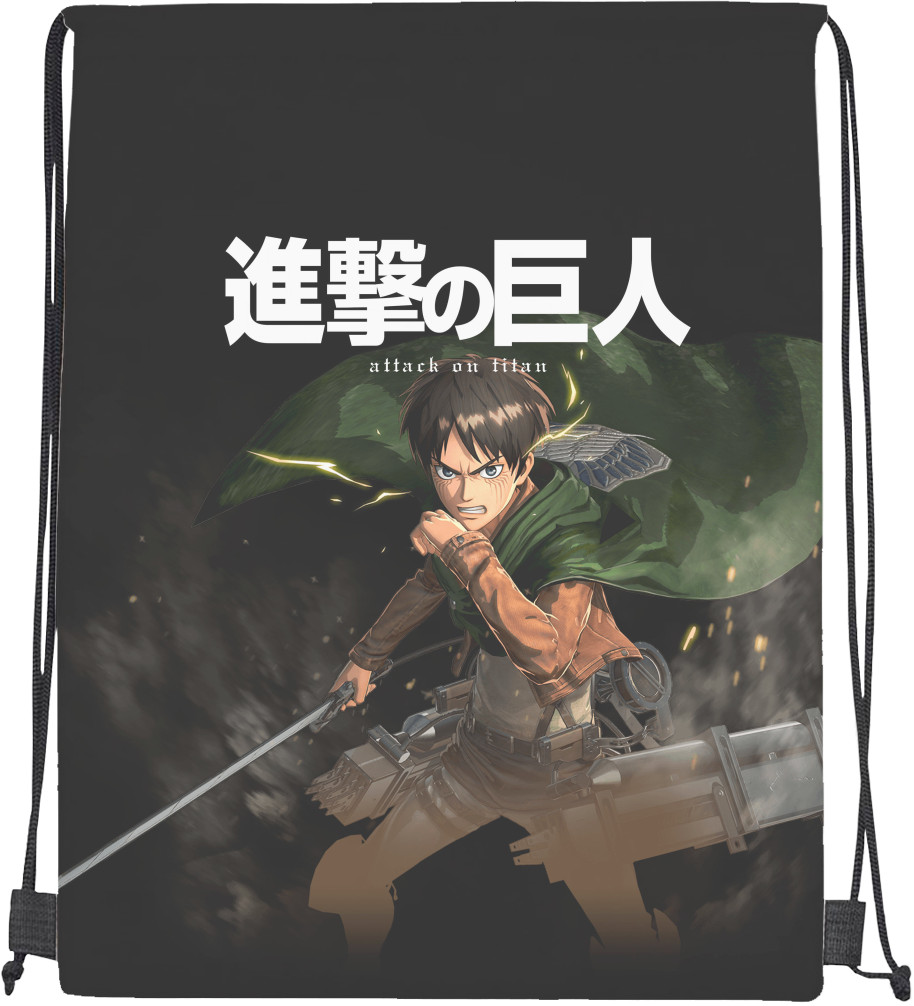 Drawstring Bag - АТАКА ТИТАНОВ (ATTACK ON TITANS) 12 - Mfest