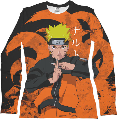 Women's Longsleeve Shirt 3D - NARUTO (1) - Mfest