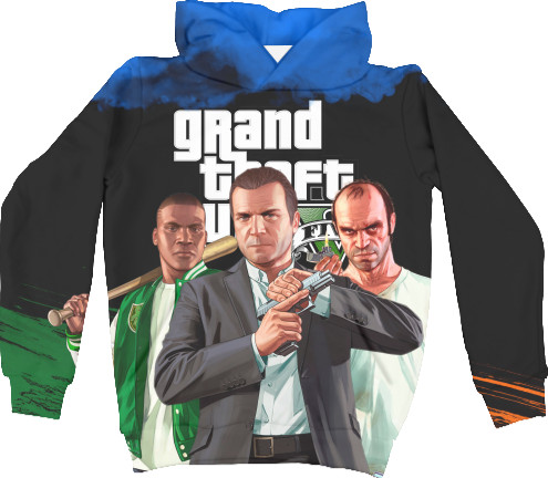 Kids' Hoodie 3D - GTA V (5) - Mfest