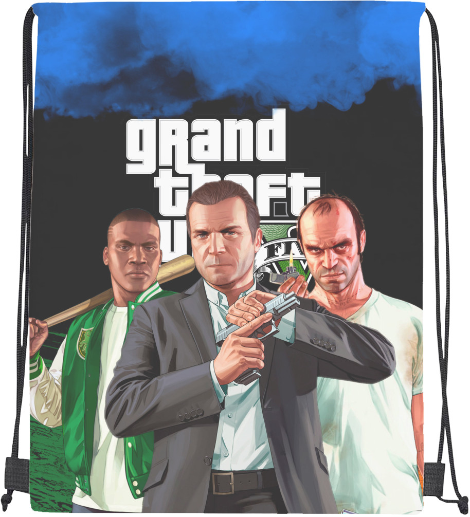 Drawstring Bag - GTA V (5) - Mfest