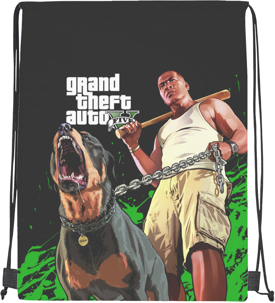 Drawstring Bag - GTA V (6) - Mfest