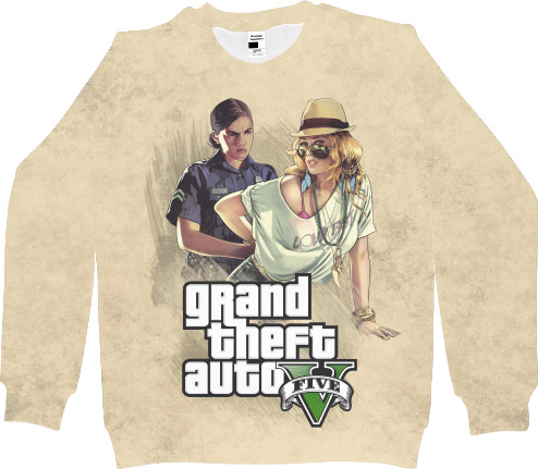 Men's Sweatshirt 3D - GTA V (7) - Mfest