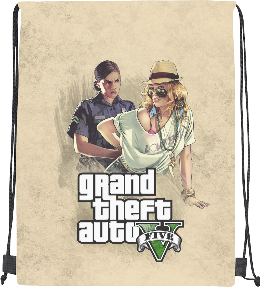 Drawstring Bag - GTA V (7) - Mfest