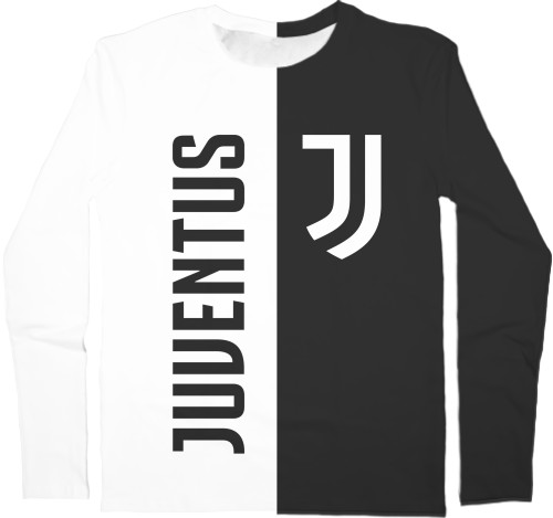 Футболка з Довгим Рукавом Чоловіча 3D - JUVENTUS (5) - Mfest