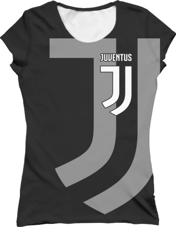 Women's T-Shirt 3D - JUVENTUS (8) - Mfest