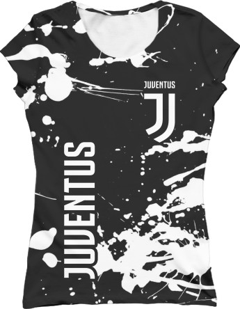 Women's T-Shirt 3D - JUVENTUS (7) - Mfest