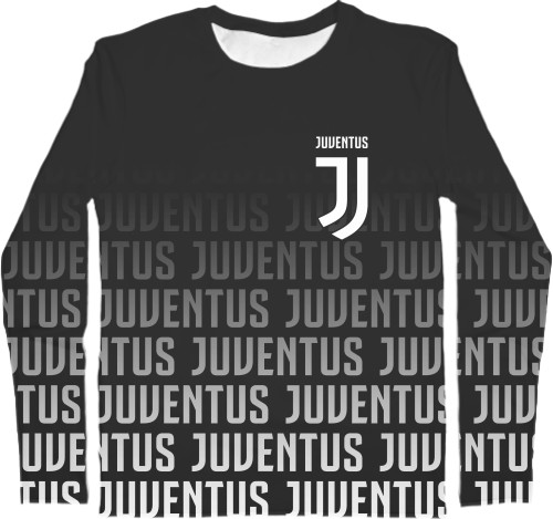 Men's Longsleeve Shirt 3D - JUVENTUS (3) - Mfest