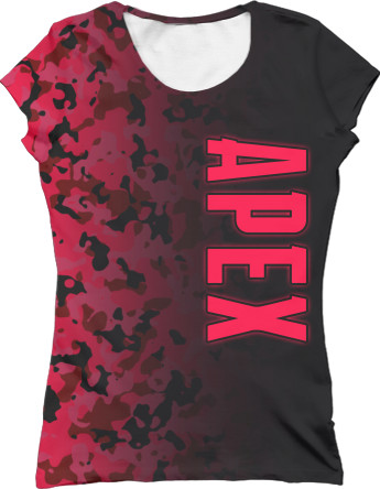 Women's T-Shirt 3D - APEX LEGENDS [9] - Mfest