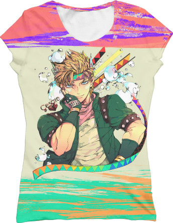 Women's T-Shirt 3D - JOJO'S BIZARRE ADVENTURE (4) - Mfest