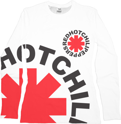 Women's Longsleeve Shirt 3D - Red Hot Chili Peppers [5] - Mfest