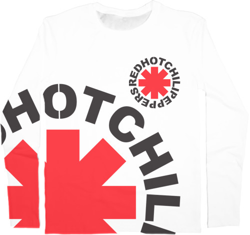 Kids' Longsleeve Shirt 3D - Red Hot Chili Peppers [5] - Mfest