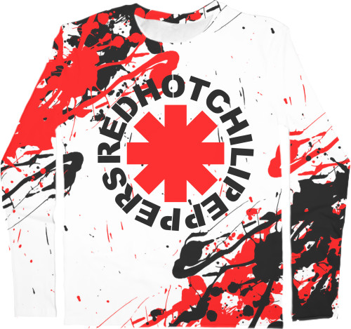 Men's Longsleeve Shirt 3D - Red Hot Chili Peppers [2] - Mfest