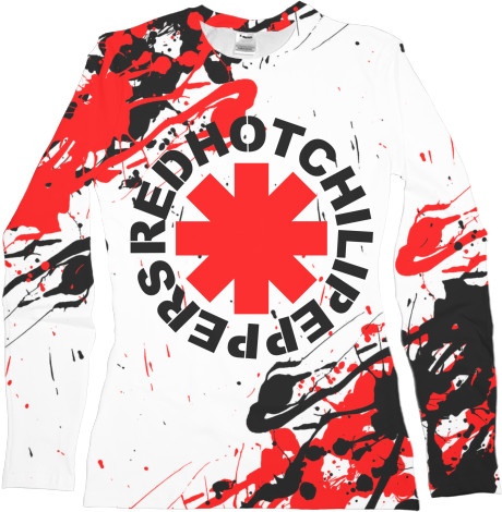 Women's Longsleeve Shirt 3D - Red Hot Chili Peppers [2] - Mfest