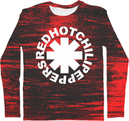 Kids' Longsleeve Shirt 3D - Red Hot Chili Peppers [3] - Mfest