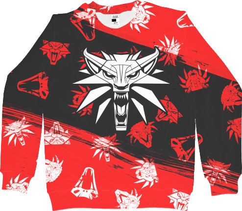 Men's Sweatshirt 3D - ВЕДЬМАК (10) - Mfest