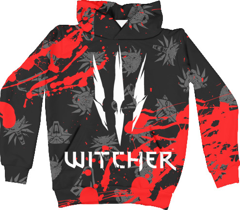 Ведьмак / The Witcher - Kids' Hoodie 3D - ВЕДЬМАК (12) - Mfest