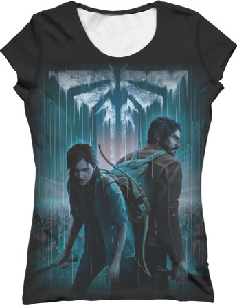 Women's T-Shirt 3D - THE LAST OF US [1] - Mfest