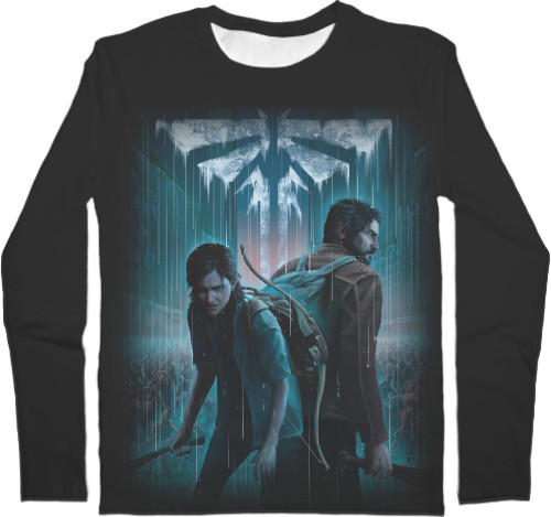 Men's Longsleeve Shirt 3D - THE LAST OF US [1] - Mfest