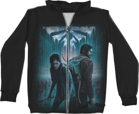 Unisex Zip-through Hoodie 3D - THE LAST OF US [1] - Mfest