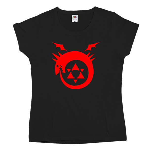 Women's T-shirt Fruit of the loom - FULLMETAL ALCHEMIST [1] - Mfest