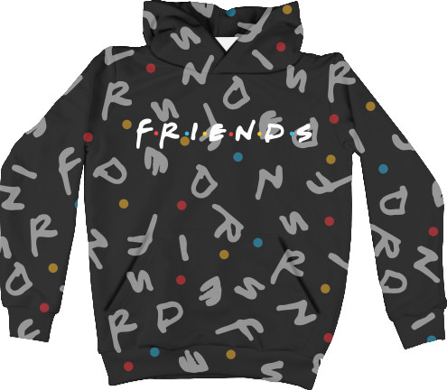 Unisex Hoodie 3D - Friends [1] - Mfest