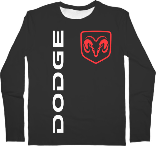 Men's Longsleeve Shirt 3D - DODGE [4] - Mfest