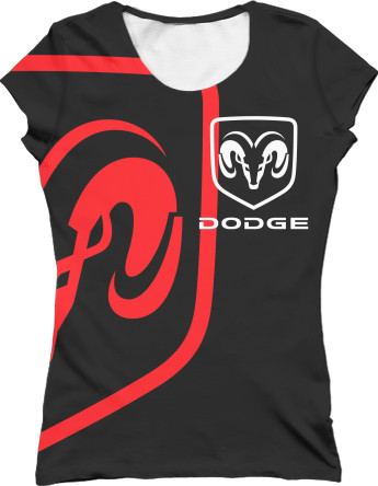 Women's T-Shirt 3D - DODGE [3] - Mfest