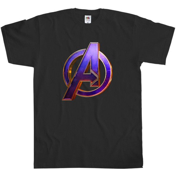 Men's T-Shirt Fruit of the loom - Avengers Лого - Mfest