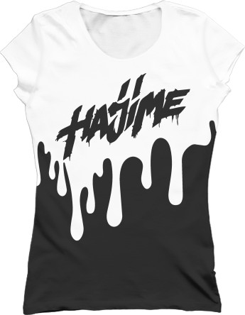 Women's T-Shirt 3D - HAJIME [3] - Mfest