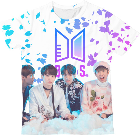 Kids' T-Shirt 3D - BTS [GRADIENT 1] - Mfest