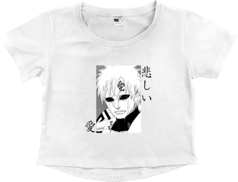 Women's Cropped Premium T-Shirt - NARUTO (MANGA 4) - Mfest