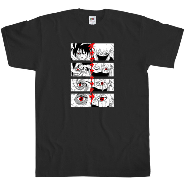 Kids' T-Shirt Fruit of the loom - NARUTO (MANGA 2) - Mfest