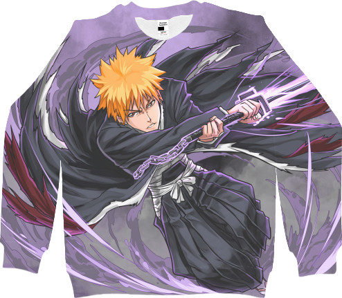 Men's Sweatshirt 3D - Bleach (1) - Mfest