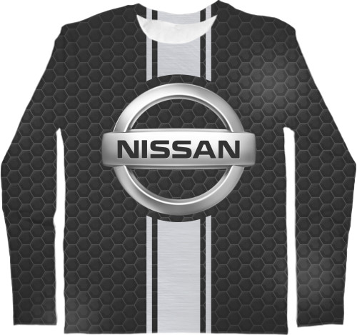 Men's Longsleeve Shirt 3D - NISSAN (3) - Mfest