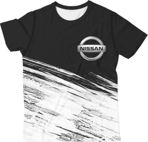 Kids' T-Shirt 3D - NISSAN (1) - Mfest